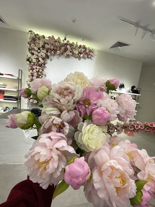 Композиции из декор цветов