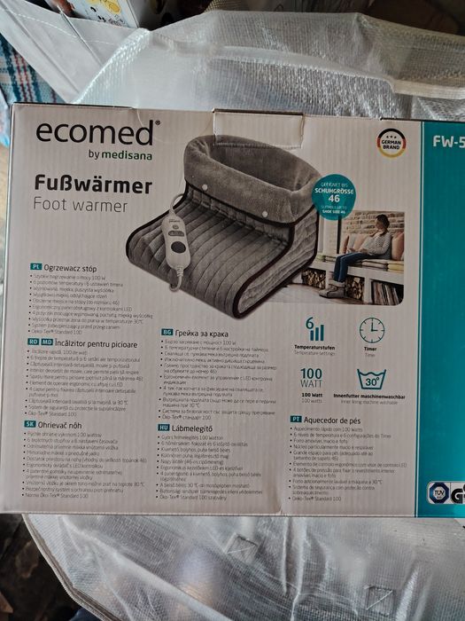 Ново!! Ecomed Нагревател за крака