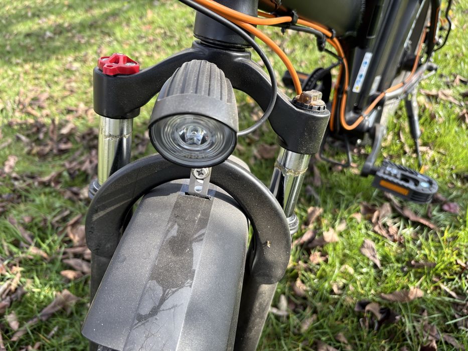 Сгъваем Електрически велосипед 20” с аксесоари.