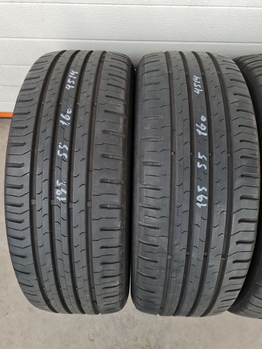 Летни гуми 4 броя CONTINENTAL ContiEcoContact5 195 55 R16 дот 4514