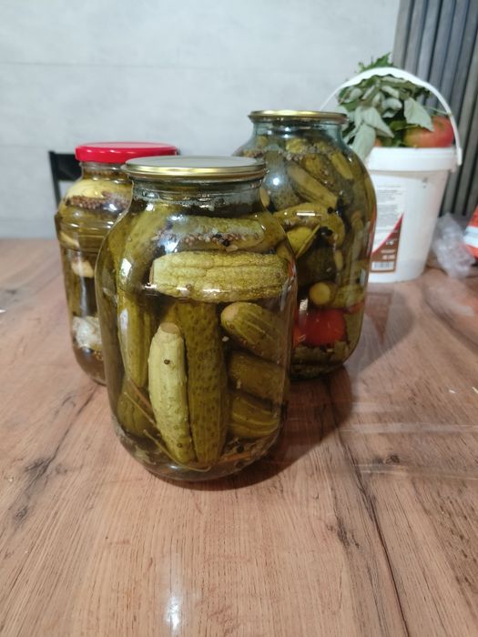 Огурчики домашние