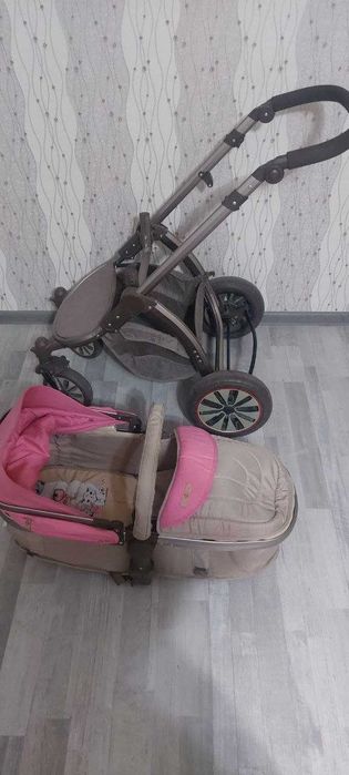 коляска - трансформер для девочки