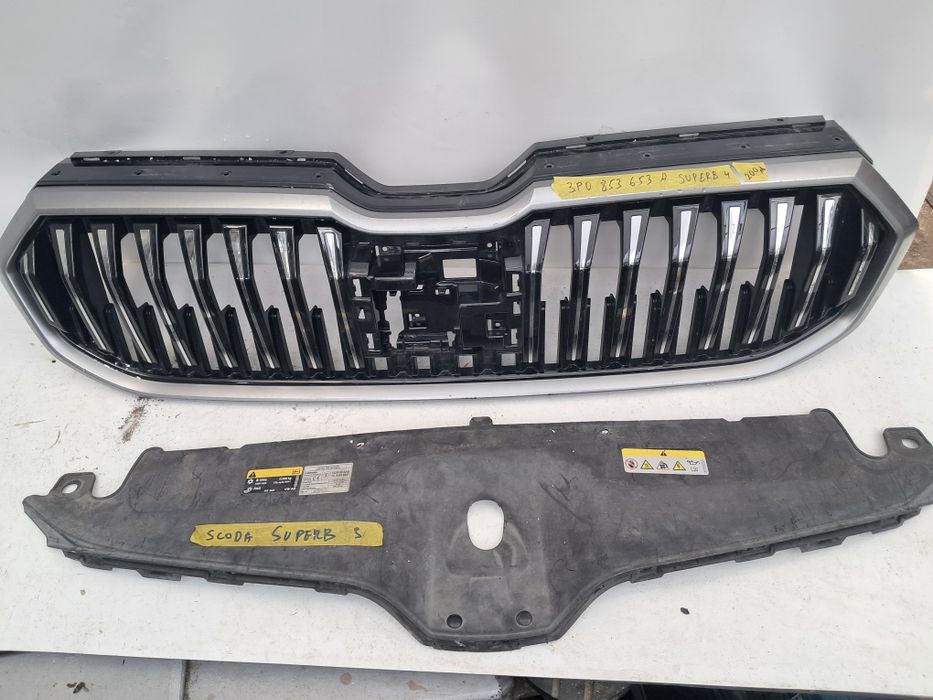 Грил решетка Skoda Superb 4 Skoda Superb 3