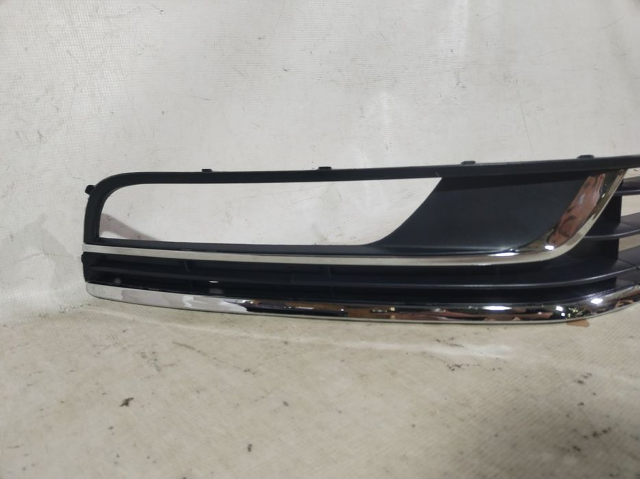 Grila inferioara + grilele proiector (set grile) bara fata VW Passat B7 2010, 2011, 2012, 2013, 2014, 2015