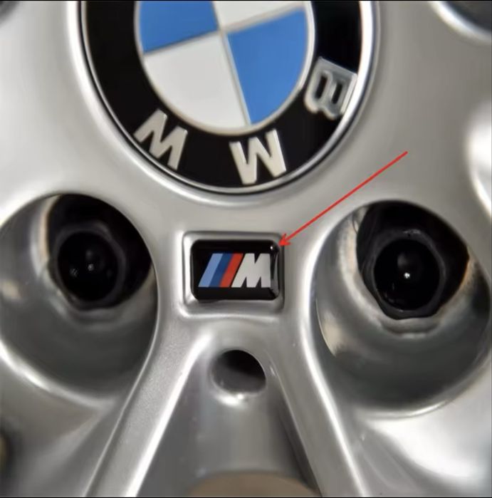 Set 4 Stickere //M BMW jante volan