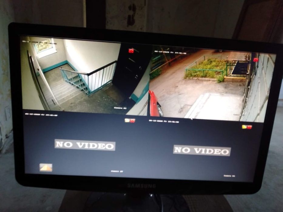 Установка Видеонаблюдения