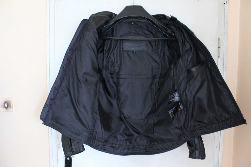 Мъжко кожено яке за мотор/Мото яке