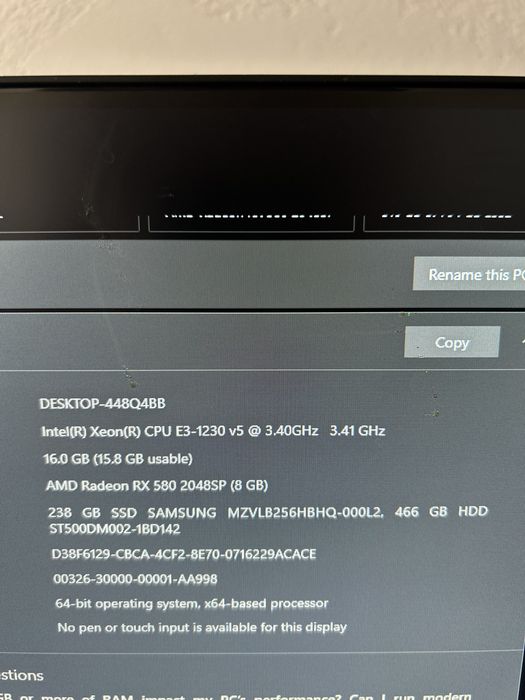 Vând/schimb Pc de gaming