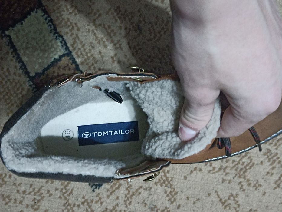 Продам  ботинки TOM TAILOR