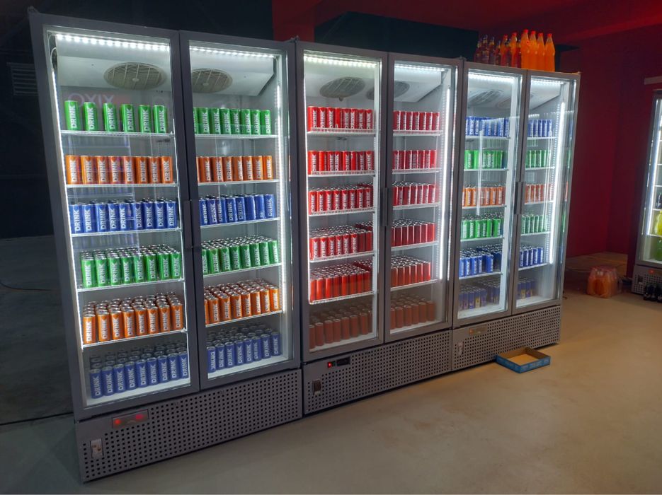 Vitrina frigorifica dubla cu led