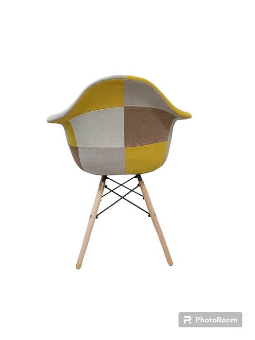 Стол Тея жълт пачуърк