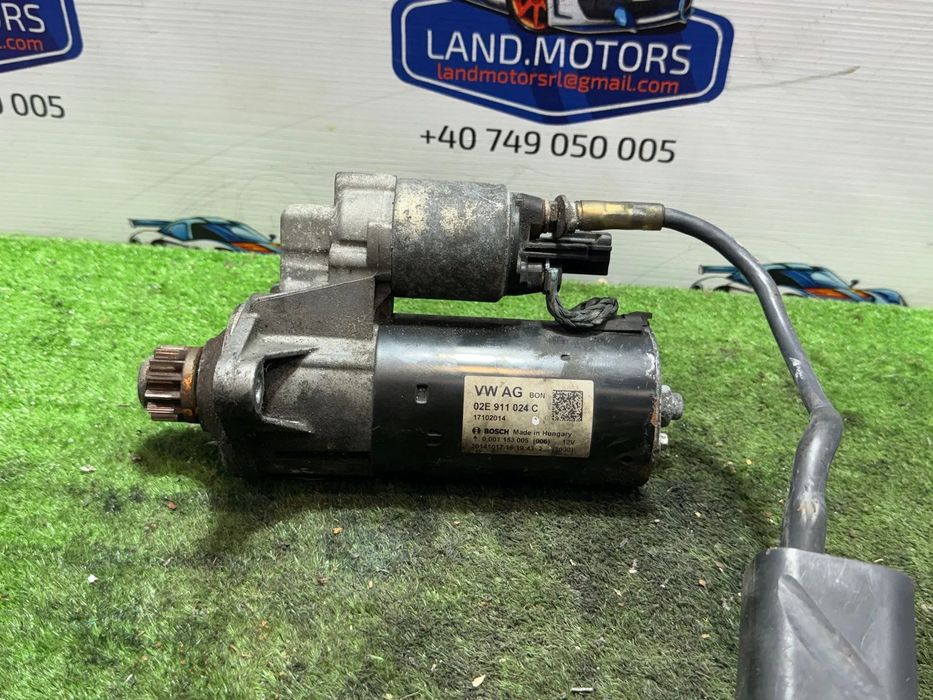 ELECTROMOTOR VOLSKWAGEN PASSAT BlueMotion 2.0 DIESEL 2014 COD OEM 02E911024C / 0001153005 / BERLINA 2010-2014