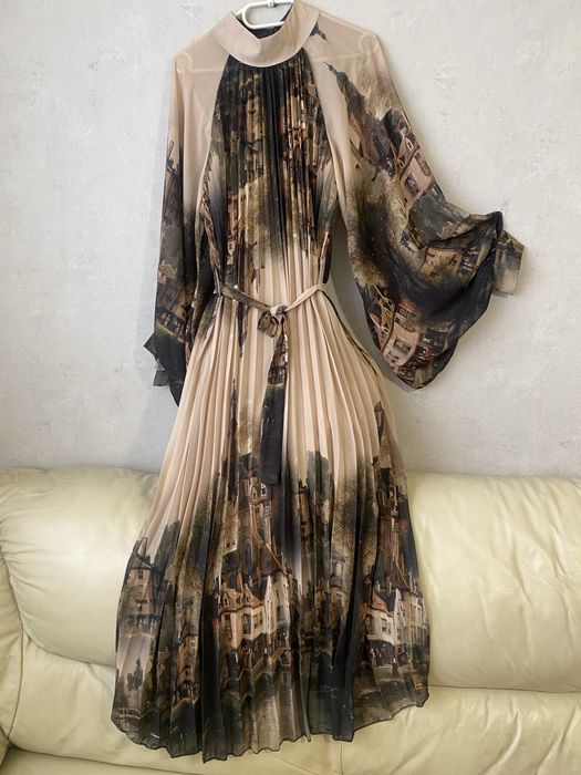 Дамска рокля солей дълга