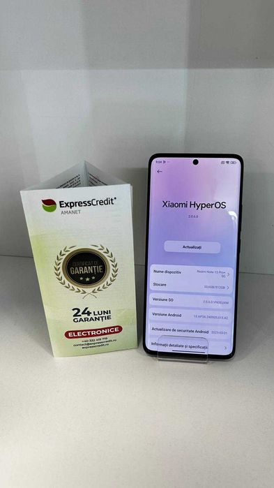 Redmi Note 13 Pro+ 12/512GB (Ag8 Tudor1/B74566)- Garantie 2 ani!