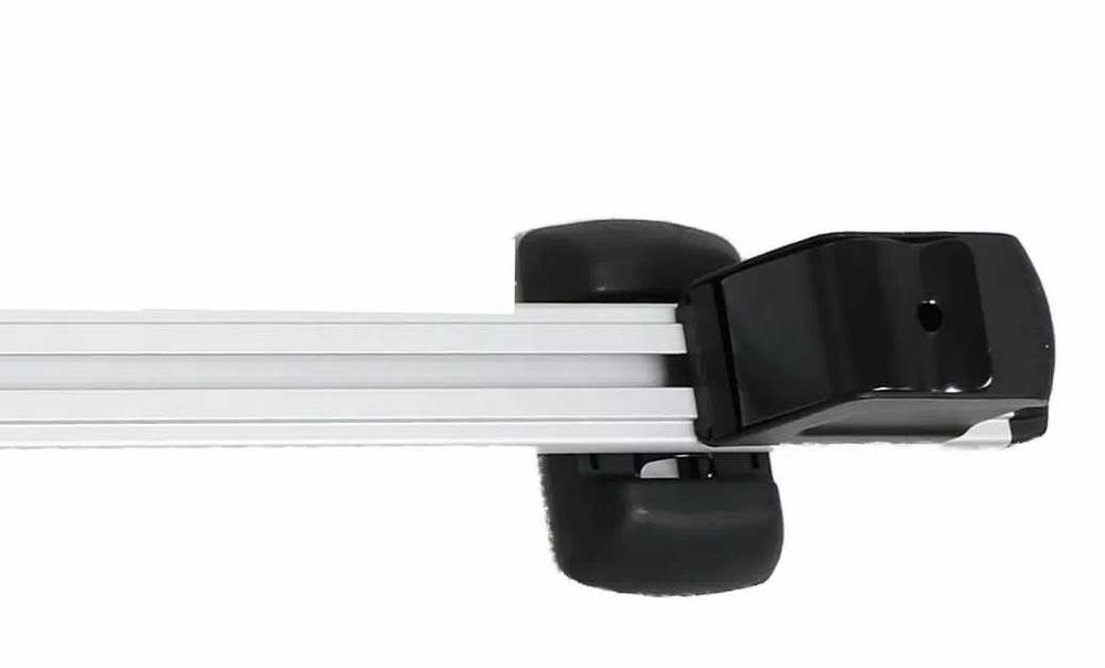 Напречни греди за багажник за фабрични резби на покрива, 120см, с ключ