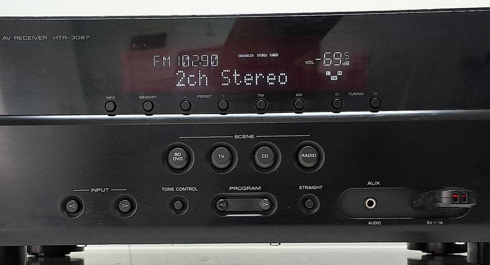 Yamaha HTR 3067 amplificator 4K Ultra HD 5.1 HDMI
