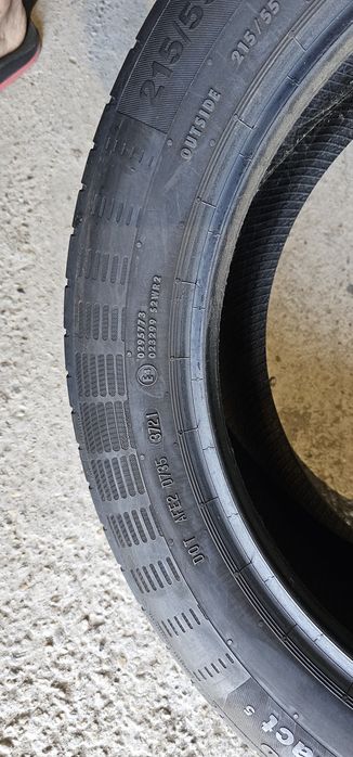 215 55 R 18 Continental vară