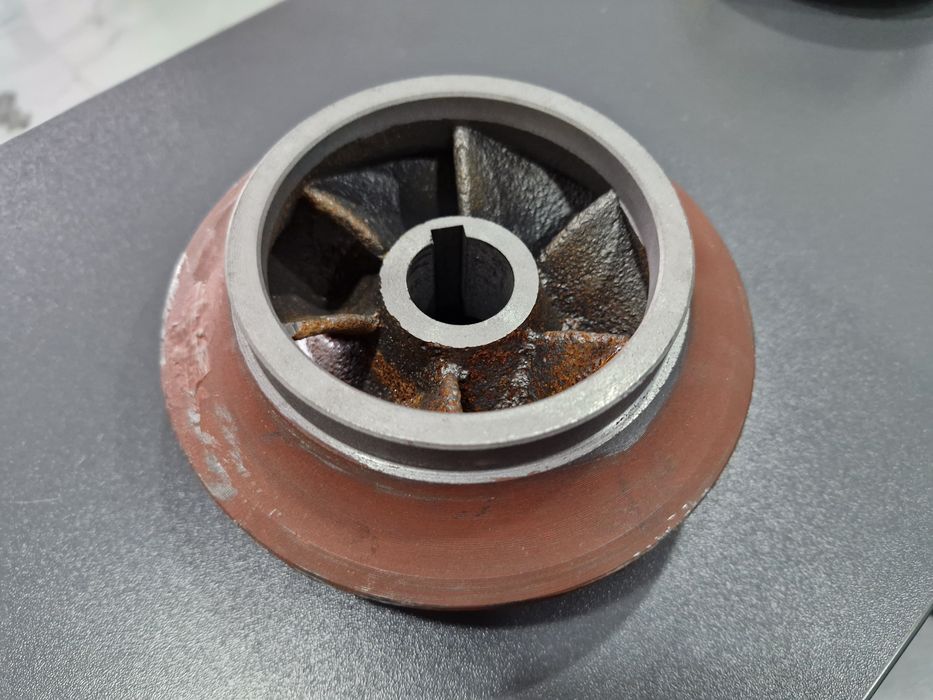 QY shimge nasos 150 lik 5,5 kvt krilchatka крилчатка крыльчатка чугун