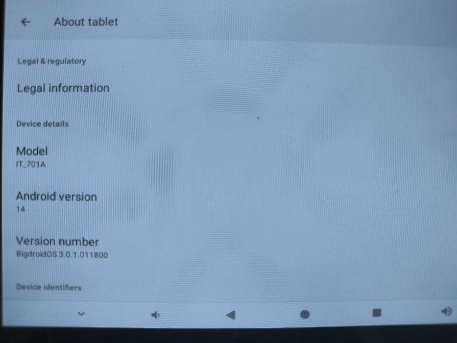 Таблет андроид 14