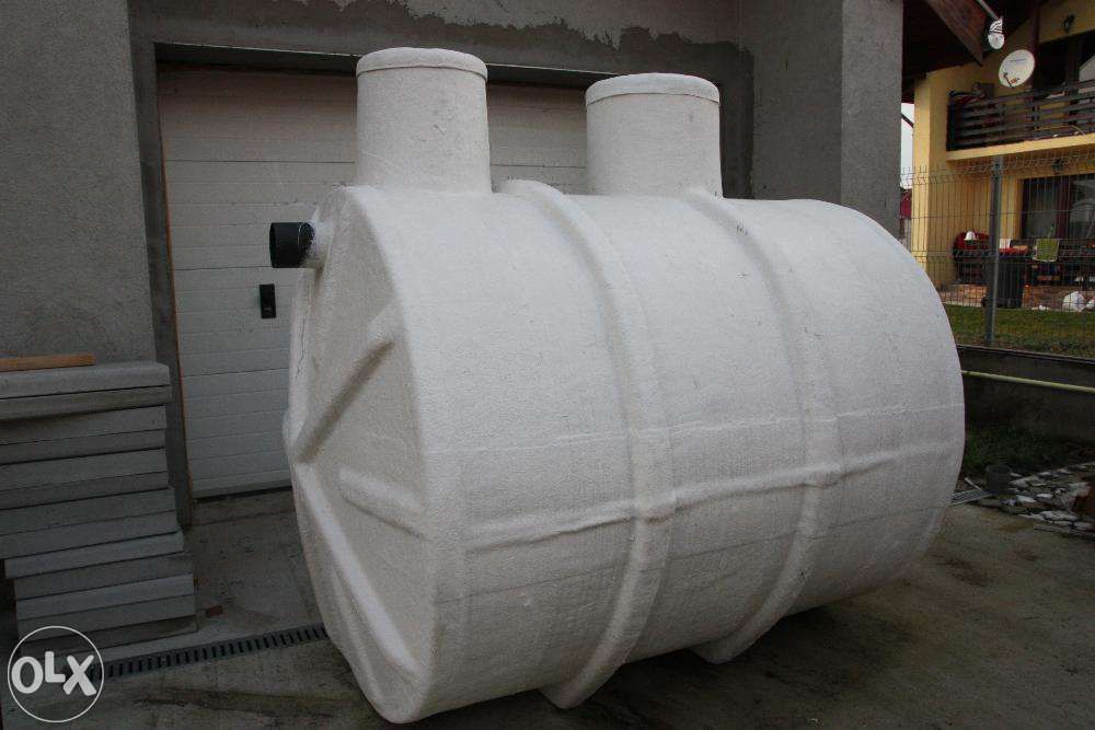 Fose septice, Bazine din fibra de sticla