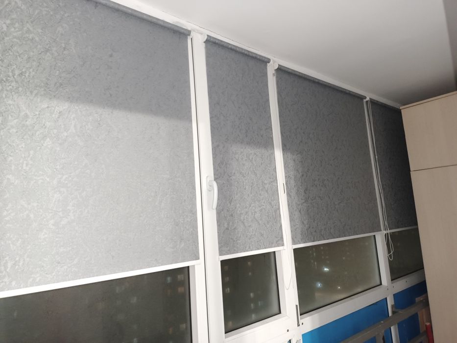 Однотонные Ролл Шторы в Астане!