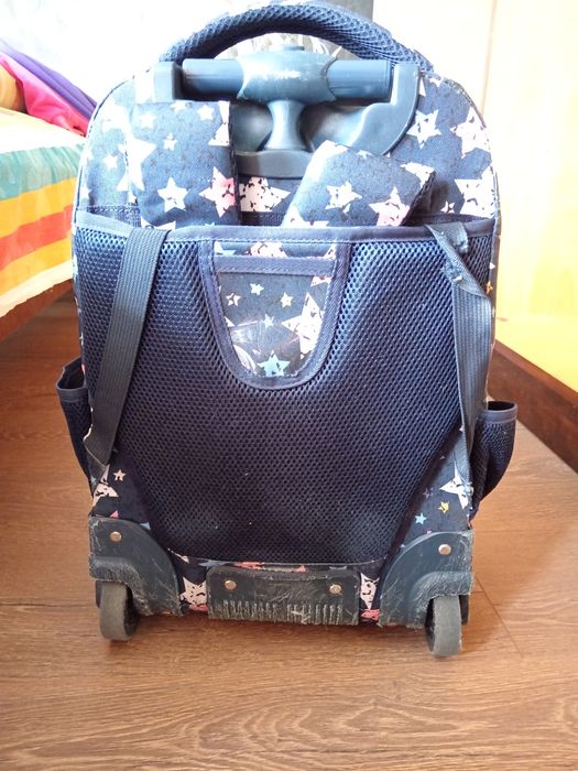 ученическа раница с колела