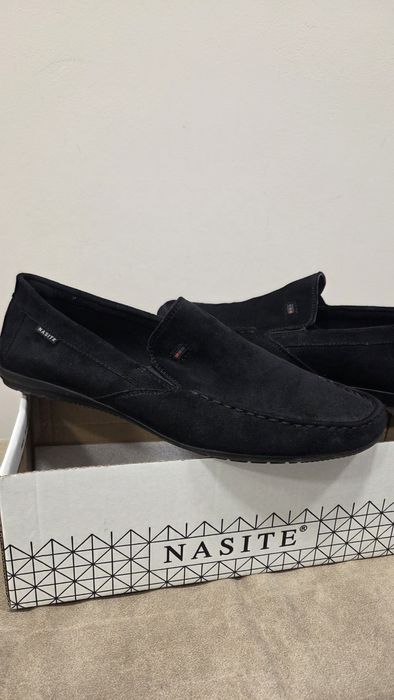 Мокасини черни 40 номер мъжки/ юношески