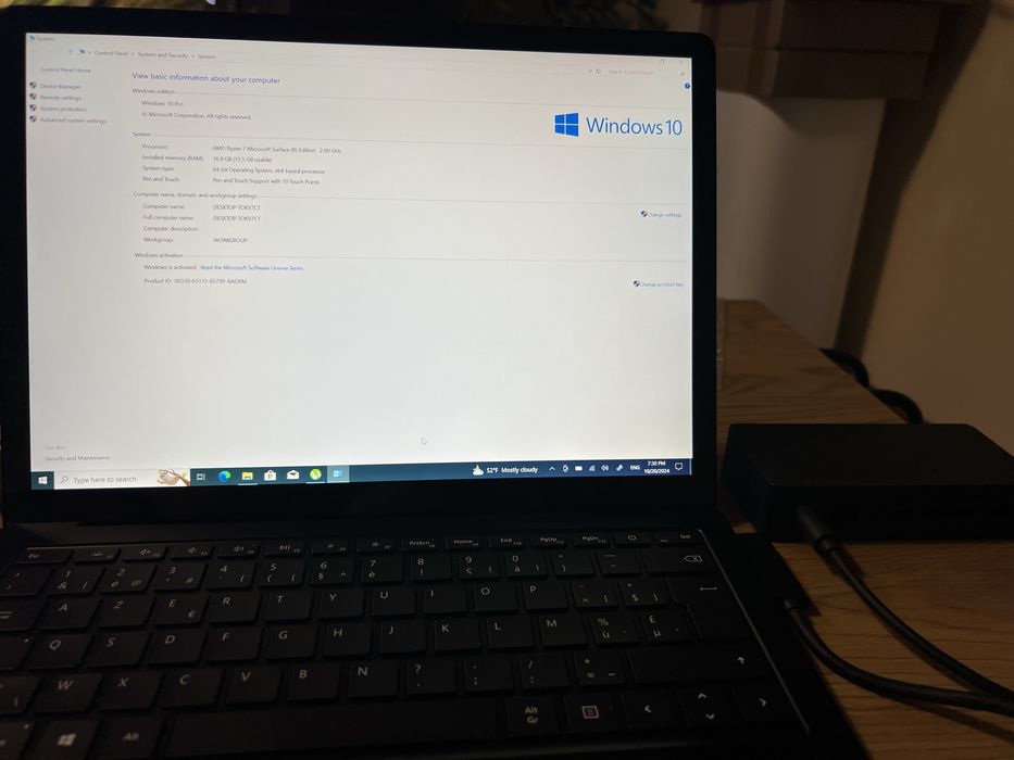 Microsoft Surface Laptop 4