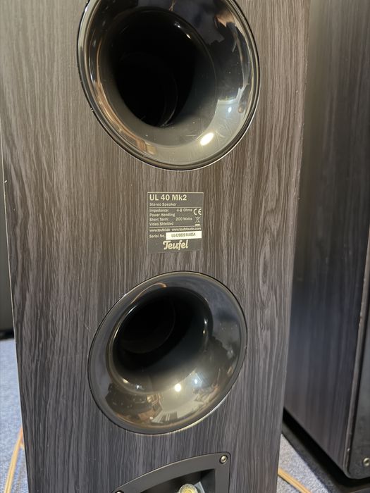 Boxe Teufel Ultima 40 Mk2/200W/Difz Din Kevlar/120W RMS/Garmany