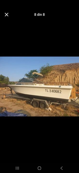 Barca cabinata + motor + peridoc