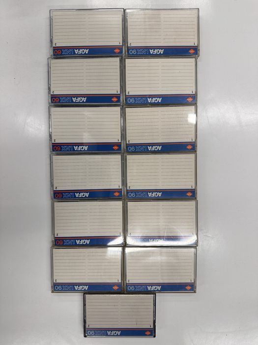 13 броя Аудиокасетки Agfa LNX