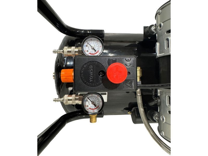 Безшумен компресор 70 л м2 gebo tools