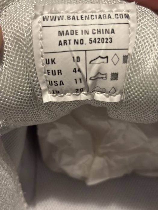 Sneakers Balenciaga Track – Albi, 44 NOI cu etichetă