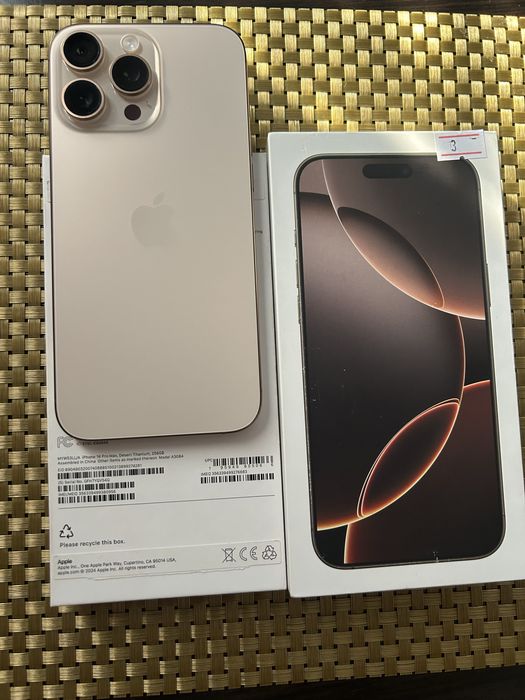 iPhone 16 Pro max 256 GB