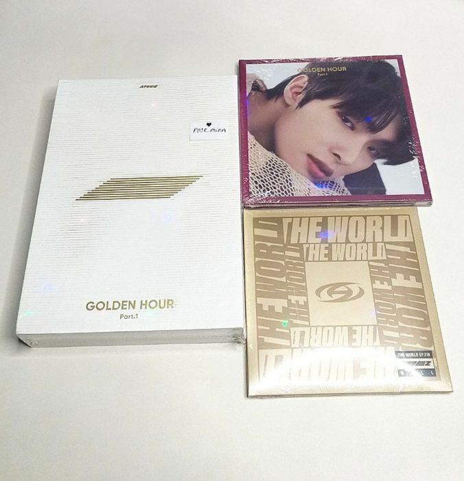 Альбомы Ateez Запечатанные