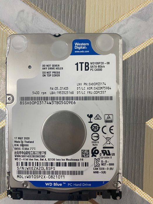 Жёсткий диск 1tb