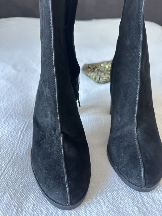 Botine 37 Mango - cizme pana la gleznă