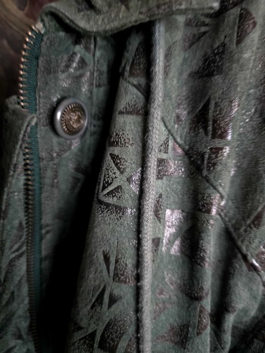 Уникално винтидж яке от естествен велур