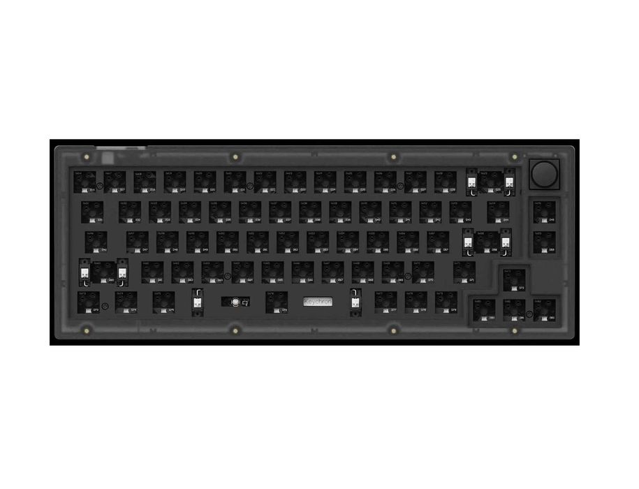 }Клавиатура Keychron V2 68 Key QMK Keychron K PRO Red Frosted/Carbon