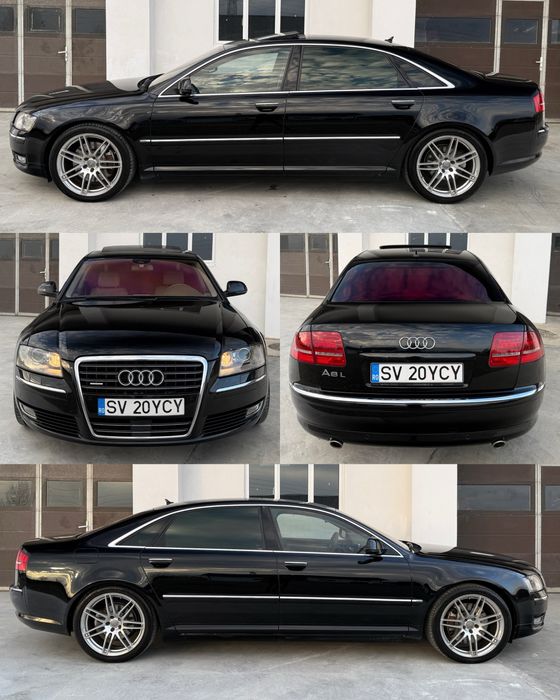 Audi A8L  Long Facelift / Quattro / 2009 / 4.2 Bi-TDI V8 / Automat / 4 Locuri / B&O / Distronic / Webasto