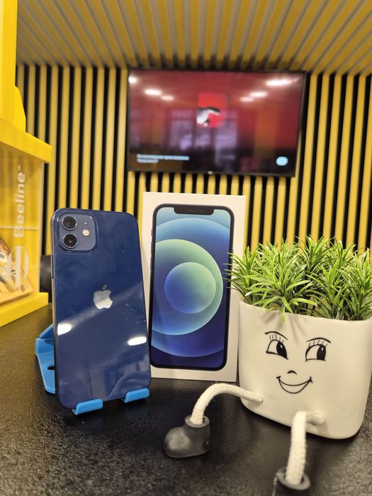Iphone 12,64гб, 100%,Kaspi0-0-24