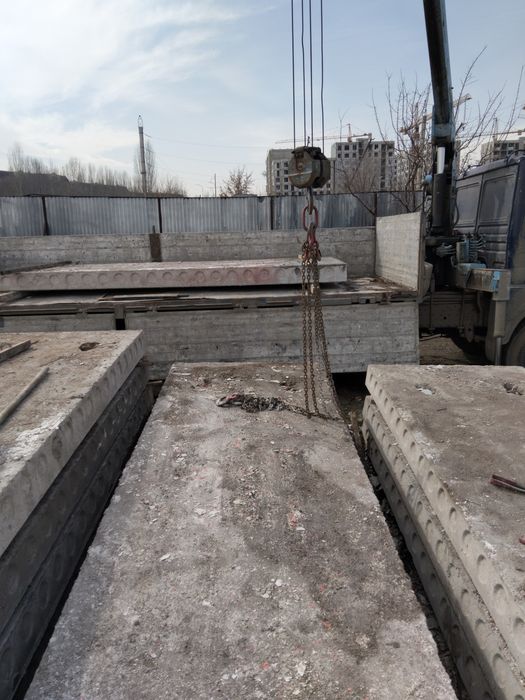 Плиты перекрытия бу