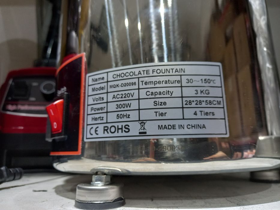 Шоколадный фантан