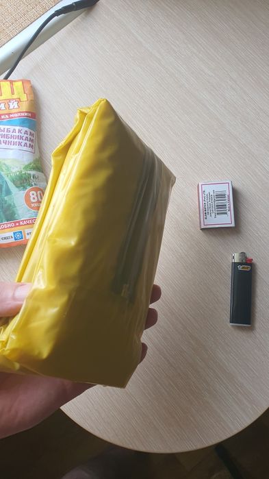 Плащ новый дождевик компактный