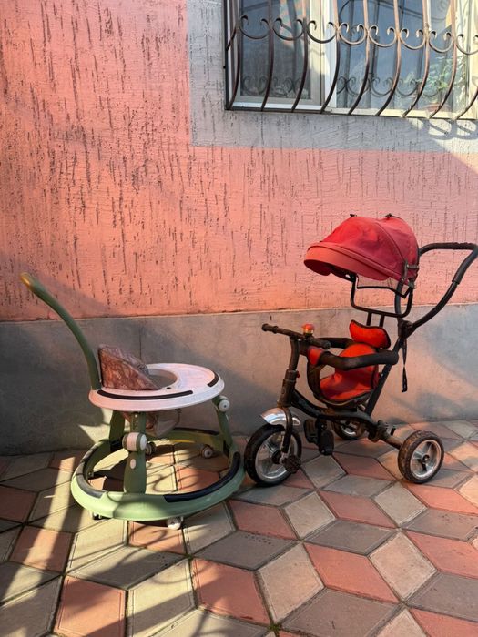 Ходунок и велосипед