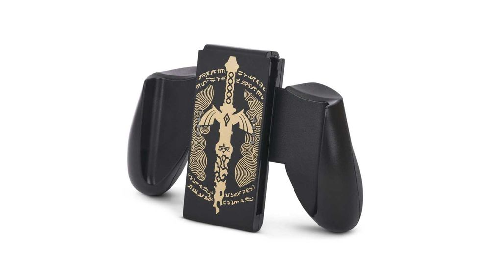 Suport controller Nintendo Switch Joy-Con POWERA Comfort Grip Zelda
