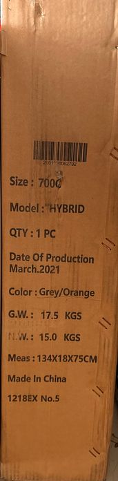 Велосипед новый в коробке