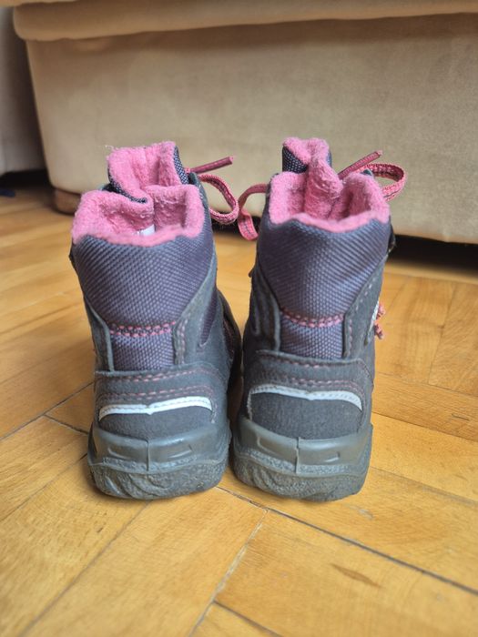 Ghetuțe Superfit Copii Gore-Tex, Impermeabile, Talpă Groasă, Mărime 21