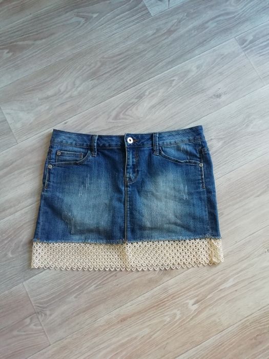 Юбка джинсовая размер 28