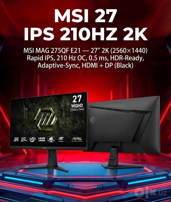 Monitor 2k 210hz